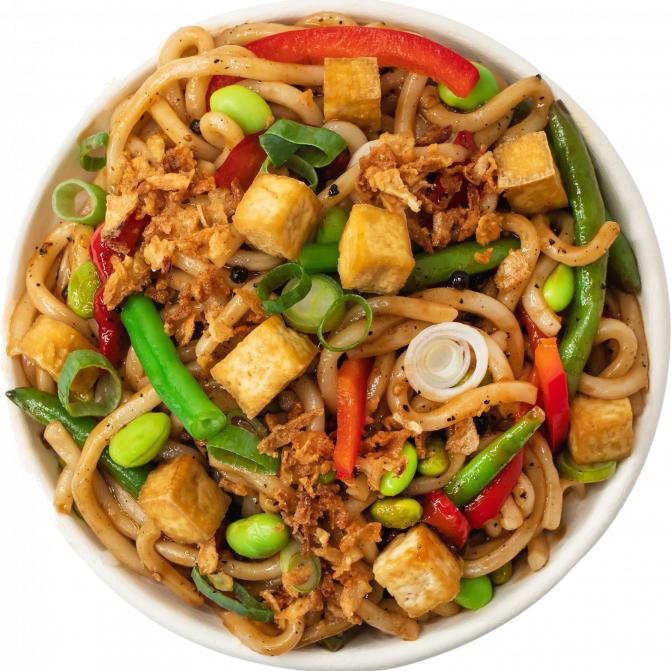3.A Udon Black Pepper - Kuře