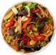 4.C Rice Noodles Yakitori - Hovězí