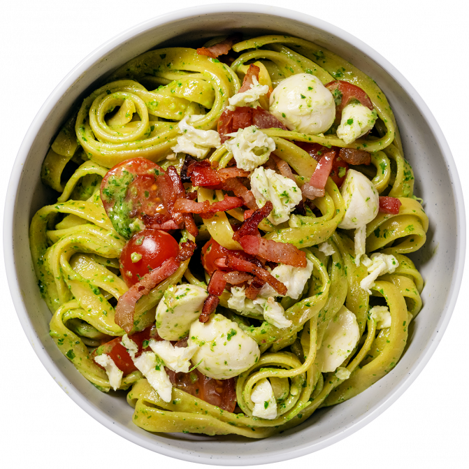 Spring tagliatelle