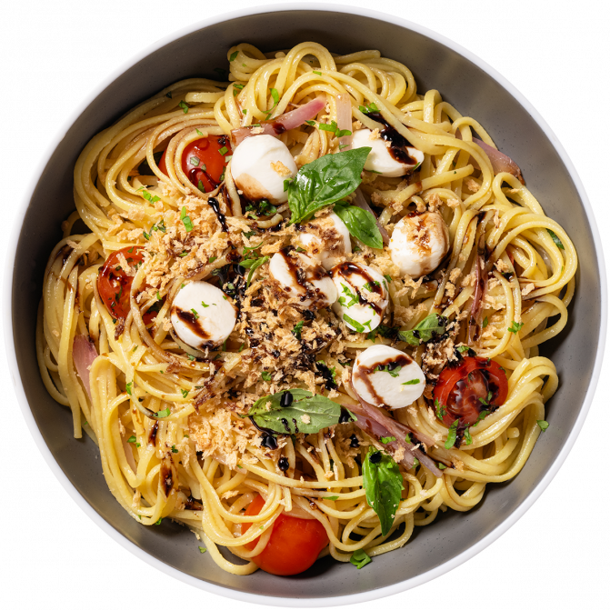 Caprese linguine